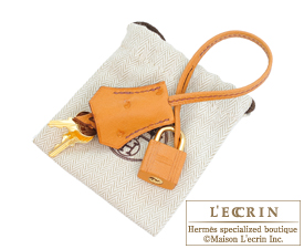 Hermes　Birkin bag 30　Gold　Ostrich leather　Gold hardware