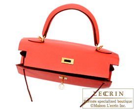 Hermes　Kelly bag 25　Rose jaipur　Epsom leather　Gold hardware
