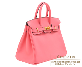 Hermès Birkin 25cm Rose Azalee Pink Bag w/ Gold Hardware - PreLoved  Treasures