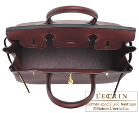 Hermes　Birkin bag 30　Bordeaux　Togo leather　Gold hardware
