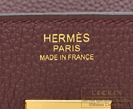 HERMES Togo BIRKIN 30 Bordeaux 1294698