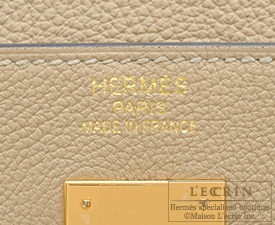 Hermes　Kelly bag 35　Trench　Togo leather　Gold hardware