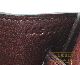 Hermes　Birkin bag 25　Bordeaux　Togo leather　Gold hardware