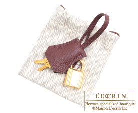 Hermes　Birkin bag 25　Bordeaux　Togo leather　Gold hardware