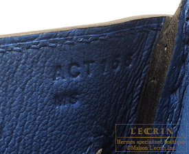 Hermes　Birkin bag 30　Blue agate　Epsom leather　Silver hardware