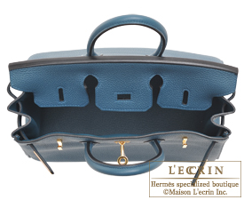 Hermes　Birkin bag 25　Colvert　Togo leather　Gold hardware
