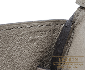 Hermes　Birkin bag 35　Gris asphalt　Togo leather　Gold hardware 