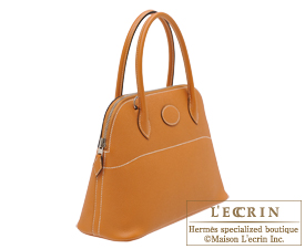 Hermes　Bolide bag 27　Toffee　Epsom leather　Silver hardware