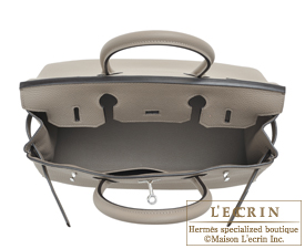 Hermes　Birkin bag 30　Gris asphalt　Togo leather　Silver hardware