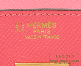 Hermes　Birkin bag 30　Rose azalee　Epsom leather　Gold hardware