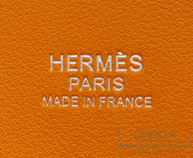 Hermes　Bolide bag 35　Toffee　Clemence leather　Silver hardware