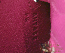 Hermes　Kelly bag 25　Rose purple　Epsom leather　Silver hardware