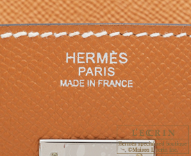 Hermes　Birkin bag 30　Toffee　Epsom leather　Silver hardware