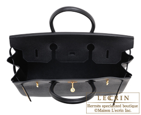 Hermes　Birkin bag 35　Black　Epsom leather　Gold hardware