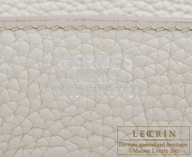Hermes　Birkin bag 35　Beton　Clemence leather　Silver hardware