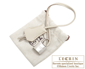 Hermes　Birkin bag 35　Beton　Clemence leather　Silver hardware