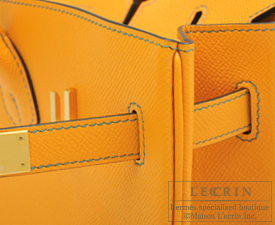 Hermes　Birkin bag 35　Jaune d'or　Epsom leather　Matt gold hardware