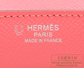 Hermes　Birkin bag 30　Rose azalee/Vermillon　Epsom leather　Silver hardware
