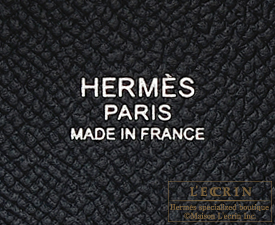 Hermes　Picotin Lock　Tressage De Cuir bag PM　Blue indigo/Black/Terre battue　Epsom leather　Silver hardware