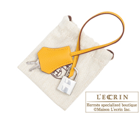 Hermes　Birkin bag 35　Jaune ambre　Togo leather　Silver  hardware 