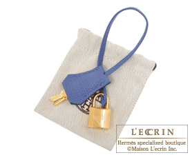 Hermes　Birkin bag 30　Blue brighton　Togo leather　Gold hardware