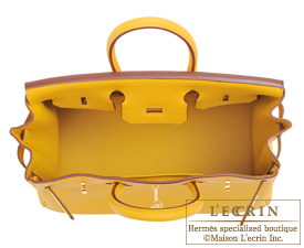 Hermes Birkin 25 Jaune Ambre Togo Gold Hardware #C - Vendome Monte Carlo