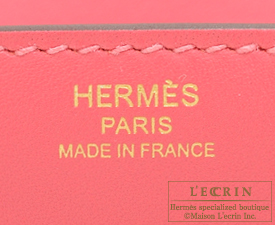 Hermes　Birkin bag 25　Rose lipstick　Tadelakt leather　Gold hardware