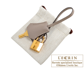 Hermes　Birkin bag 30　Gris asphalt　Epsom leather　Gold hardware