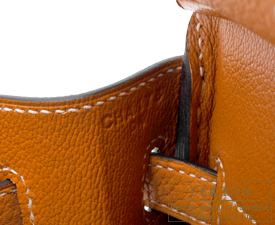 Hermes　Birkin bag 25　Toffee　Togo leather　Gold hardware