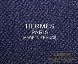 Hermes　Picotin Lock　Tressage De Cuir bag 18/PM　Blue encre/Brick/Black　Epsom leather　Silver hardware