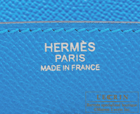 Hermes　Birkin bag 30　Blue zanzibar　Epsom leather　Silver hardware