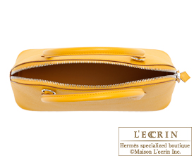 Hermes　Bolide bag 27　Jaune ambre　Epsom leather　Silver hardware