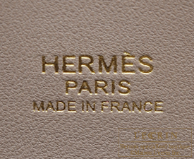 Hermes　Bolide bag 27　Gris asphalt　Epsom leather　Gold hardware