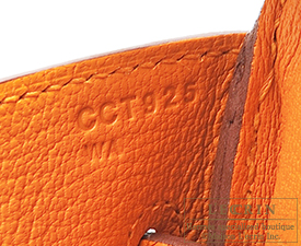 Hermes　Birkin bag 30　Apricot　Clemence leather　Silver hardware