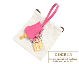 Hermes　Birkin bag 30　Rose shocking　Chevre myzore goatskin　Gold hardware