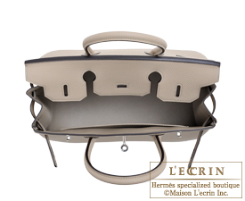 Hermes　Birkin bag 30　Gris tourterelle　Togo leather　Silver hardware