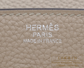 HERMES Togo Birkin 30 Gris Tourterelle 1263198