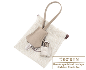 Hermes　Birkin bag 30　Gris tourterelle　Togo leather　Silver hardware