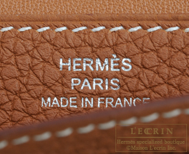 Hermes　Dogon Long　Gold　Togo leather　Silver hardware