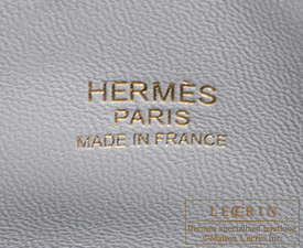 Hermes　Bolide bag 27　Blue glacier　Epsom leather　Gold hardware