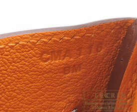 Hermes　Birkin bag 30　Apricot　Epsom leather　Silver hardware