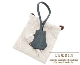 Hermes　Birkin bag 30　Vert cypres　Togo leather　Silver hardware