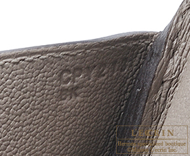 Hermes　Birkin bag 35　Gris asphalt　Epsom leather　Silver hardware 