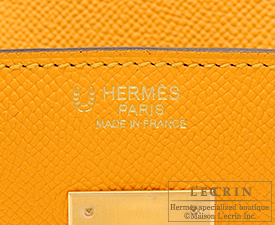 Hermes　Birkin bag 30　Jaune d'or/Malachite　Epsom leather　Matt gold hardware