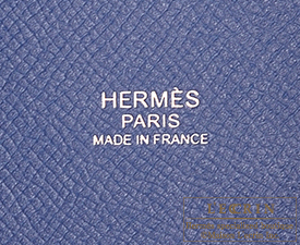 Hermes　Picotin Lock　Tressage De Cuir bag MM　Blue brighton/Capucine/Blue saphir　Epsom leather　Silver hardware