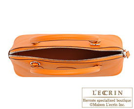 Hermes　Bolide bag 27　Apricot　Epsom leather　Silver hardware