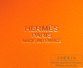Hermes　Bolide bag 27　Apricot　Epsom leather　Silver hardware