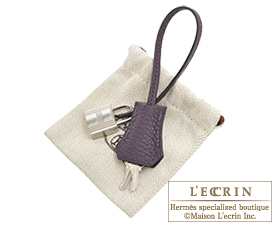 Hermes　Birkin bag 30　Raisin/Purple　Clemence leather　Silver hardware