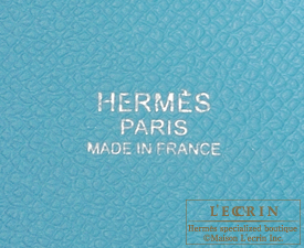 Hermes　Picotin Lock　Tressage De Cuir bag PM　Blue du nord/Rouge coeur/Gold　Epsom leather　Silver hardware