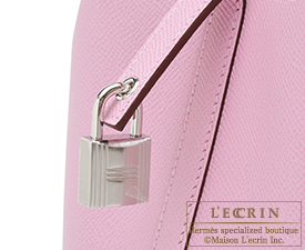 Hermes　Picotin Lock　Tressage De Cuir bag PM　Mauve sylvestre/Jaune de naples/Rouge H　Epsom leather　Silver hardware